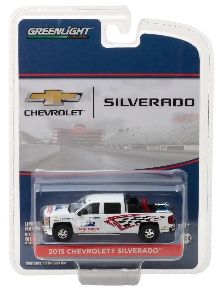 GreenLight 1:64 2015 Chevrolet Silverado boutique игрушечные автомобили из сплава для детей модель