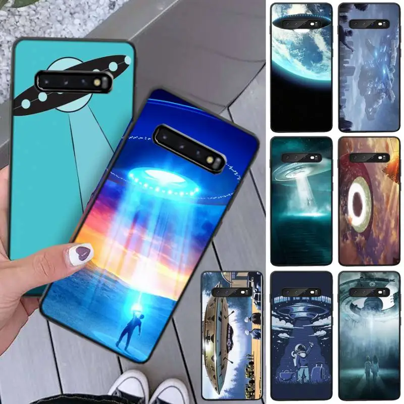 

FFboost space ship case coque fundas etui for samsung galaxy A10 A20 A30S A40 A50 A51 A70 A71 note 8 9 10 cases cover