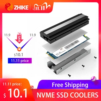 

Heatsink 2280 NVMW SSD Solid State Drive Coolers SSD Office Aluminum Alloy M2 Radiator Cooler for Desktop PC Computer
