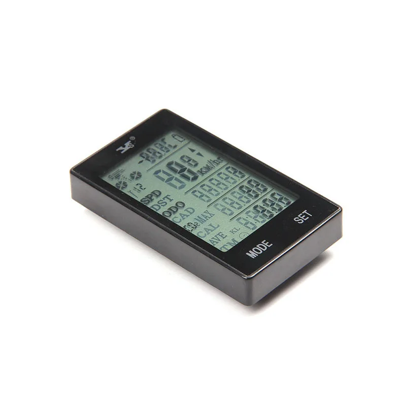 Bicycle Code Table Chinese English Has Wireless Speedometer Large Screen 2.4 Inch Luminous Waterproof Odometer