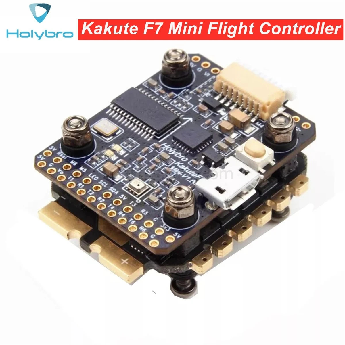 Мини-Контроллер полета Holybro Kakute F7 и Tekko32 F3 45A Mini BL_32 4 в 1 ESC Combo 20x20 мм FC для