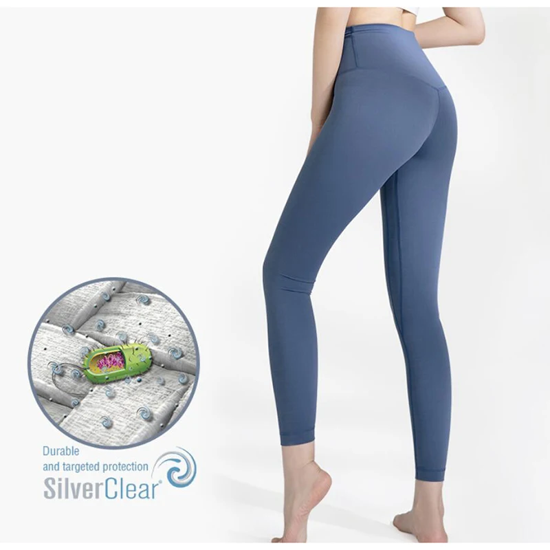 

Solid Color Women Leggings High Waist Gym Wear Elastic Fitness Lady Full Tights Workout Womens Sweatpants Yoga Pants