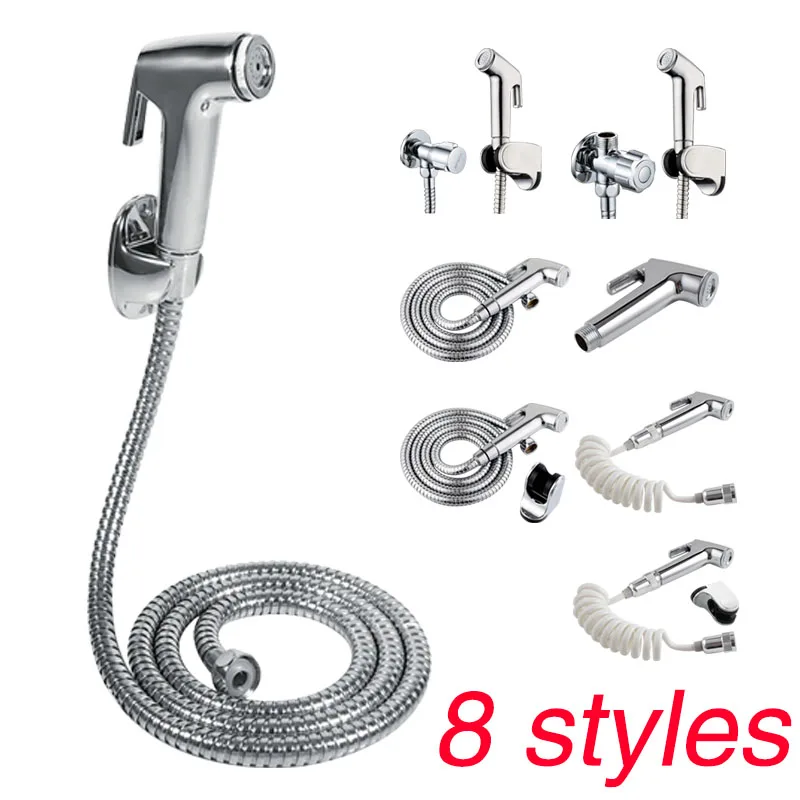 8StylesHandheldToiletBidetSprayerShowerHeadKitBathroomSelf