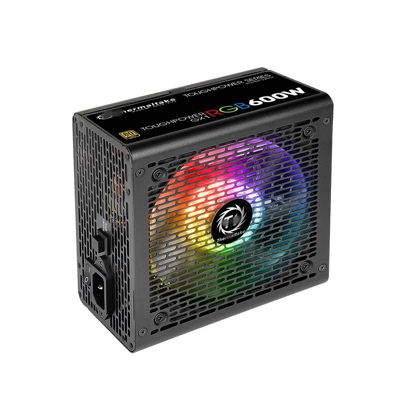 Блок питания для Thermaltake(Tt) Жесткая мощность GX1 RGB 600 Вт 80 плюс Золото без модуля немой блок питания 600 Вт блок питания TP-600AH2NKG