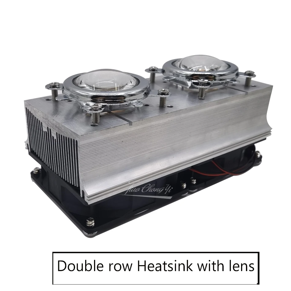 LED Heatsink Cooling Radiator + 60 90 120 Degrees Lenes + Reflector