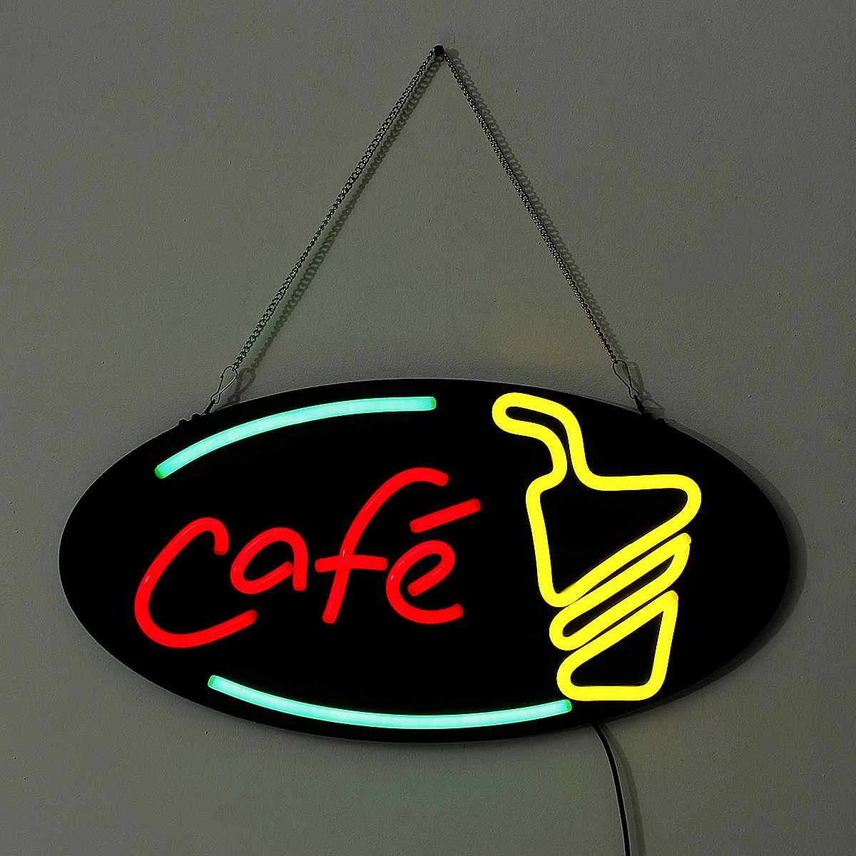 

LED Neon Sign Light Board Cafe Hanging Bar Pub Club Lamp Door Shop Party Display Light Commercial Lighting 110-240V Decoration