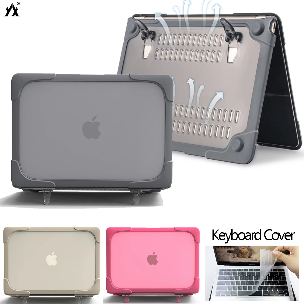 Stand Cover Laptop Case For Macbook Pro 13 Case 2021 M1 Pro 14 For