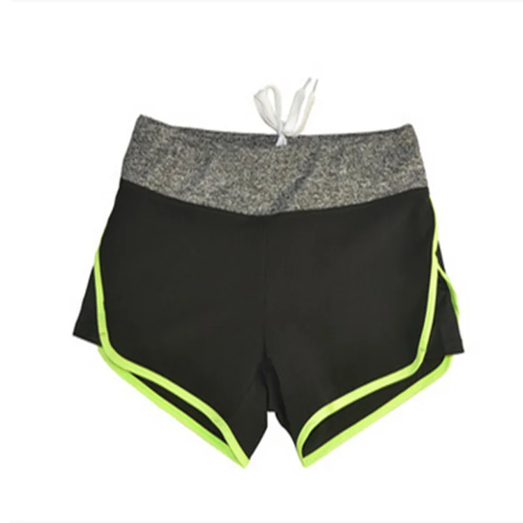 

Shu Jianhua Fitness Suit Running Training Quick-Dry Sports Shorts Women's Double Layer Lining Anti-Exposure Ultra-stretch Women'