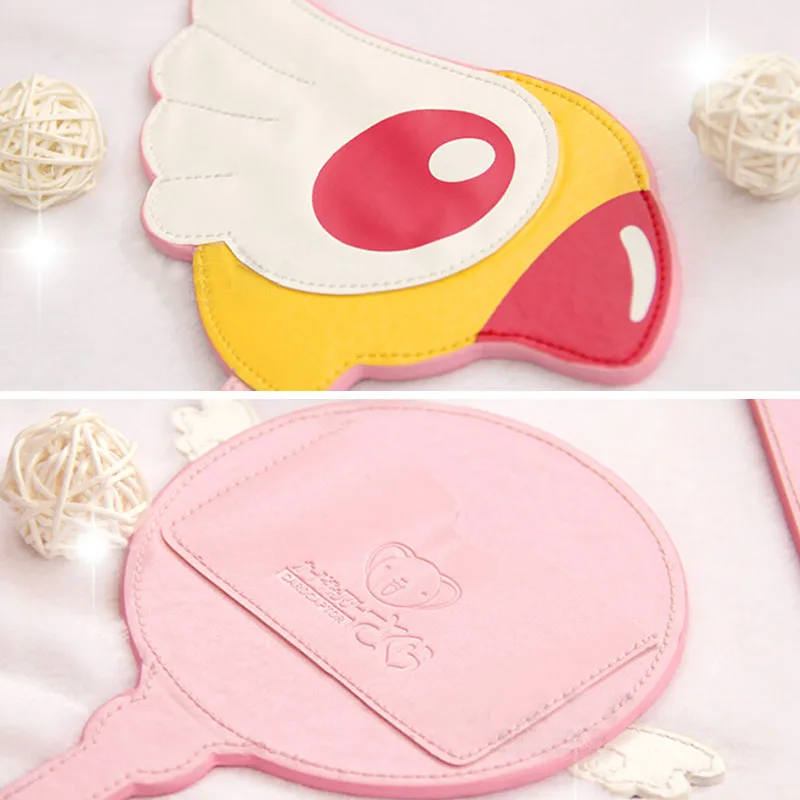 Cartoon Card Captor CardCaptor Sakura Kinomoto Star Wand птица кредитный ID держатель для карт автобус IC чехол сумка палочка косплей подарок для девочки