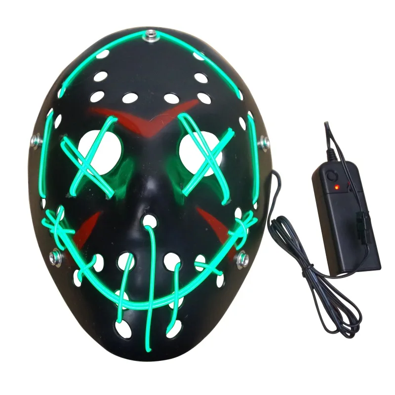 Blck Cool Hlloween Msk светодиодный светильник, Blck Msk от The epretement Yer Gret for Festivl Cosply Hlloween Costume json-msk