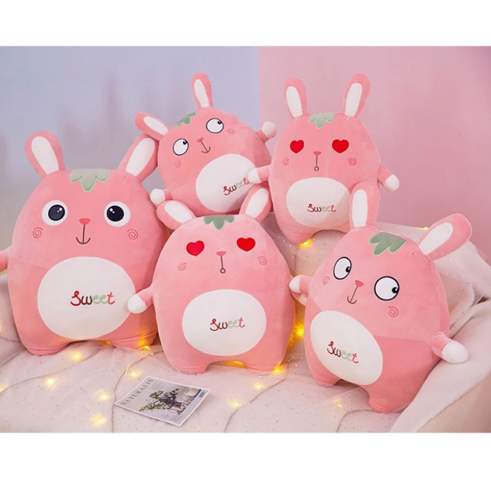 Poupee En Peluche Lapin Mignon 33cm 3 Types Jouets Doudou Animaux Doux Bebe Fille Jouets En Peluche Animaux De Compagnie Aliexpress