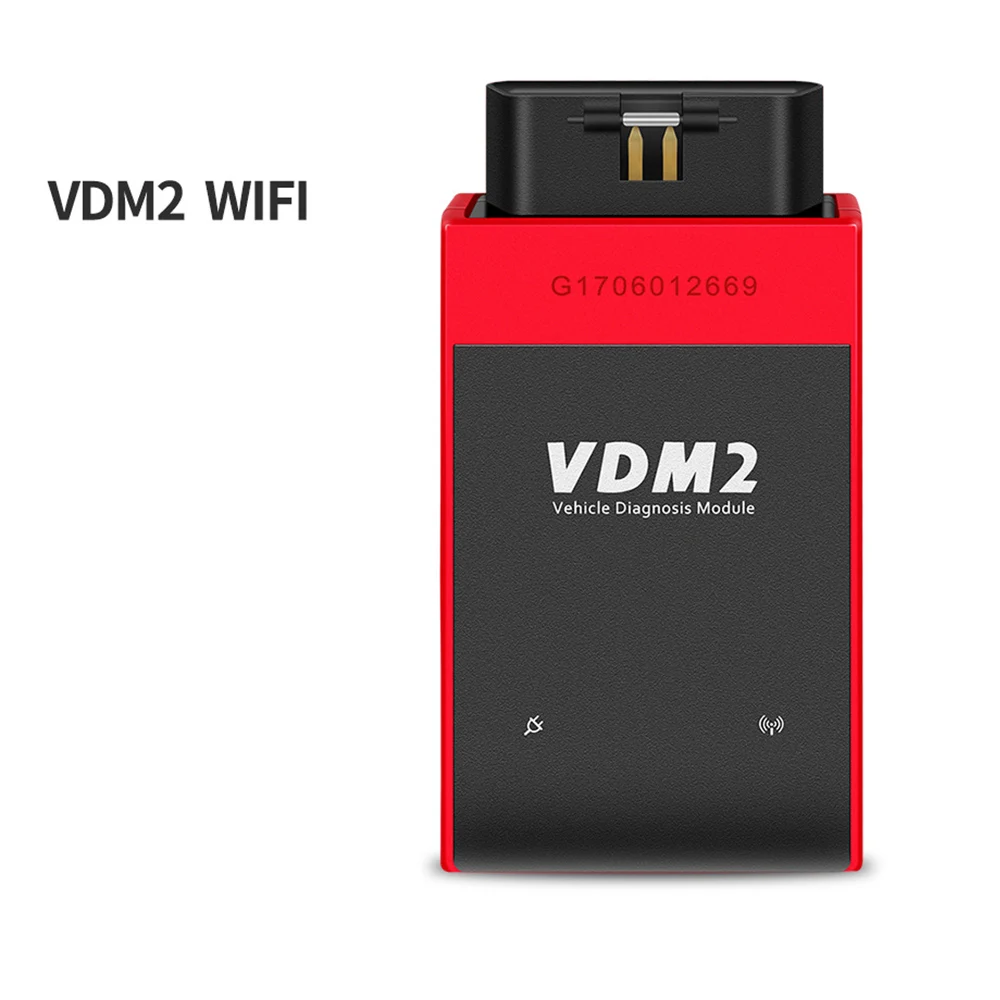 OBD2 UCANDAS VDM2 VDM II Полная система V5.2 Wifi автомобильный диагностический инструмент VDMII