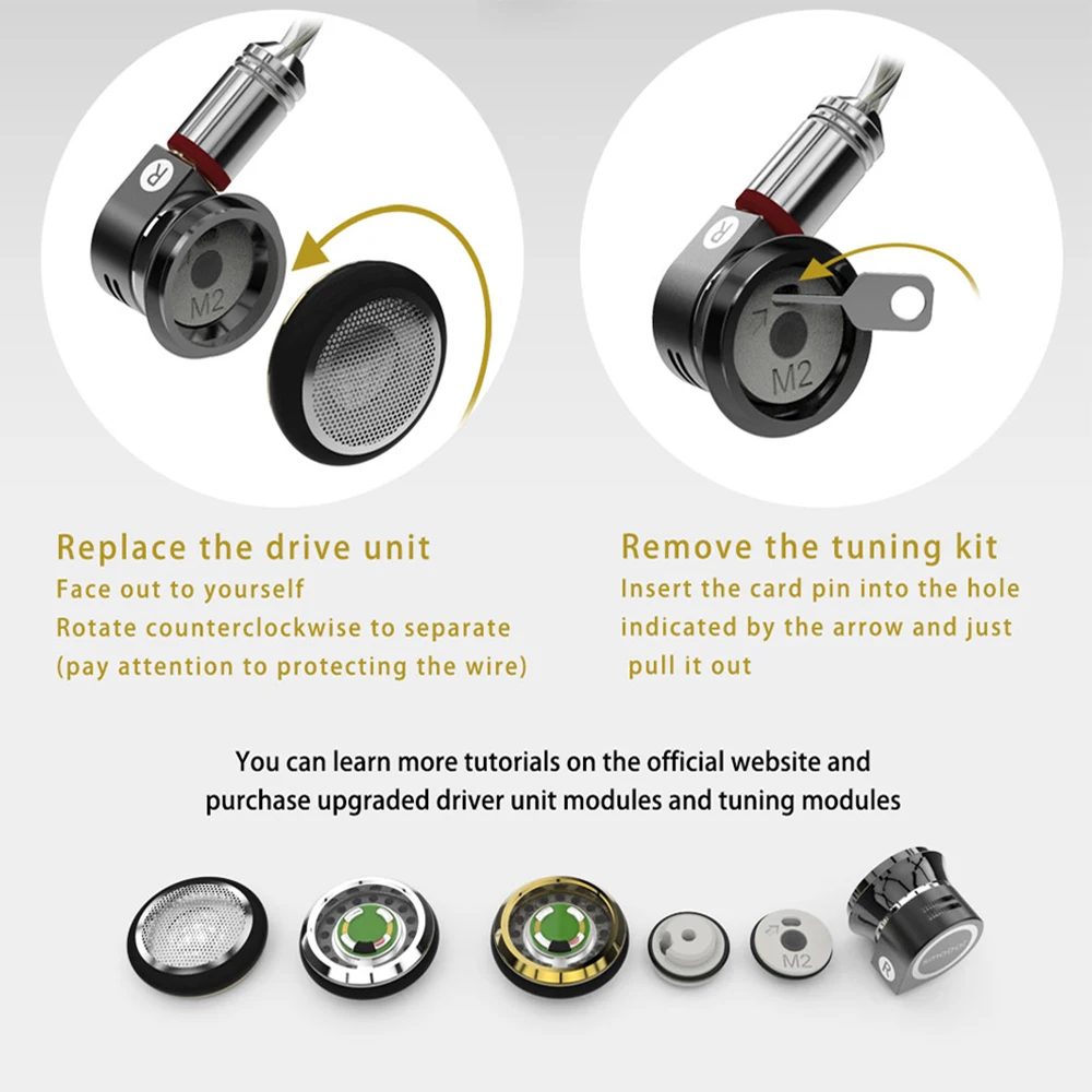 Smabat M2 Pro HIFI Metal Earbud 15.4mm Dynamic