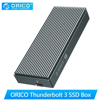 

ORICO Thunderbolt 3 SSD Box NVME M.2 SSD Enclosure 2TB USB C with 40Gbps Thunderbolt 3 C to C Cable For Laptop Desktop PC
