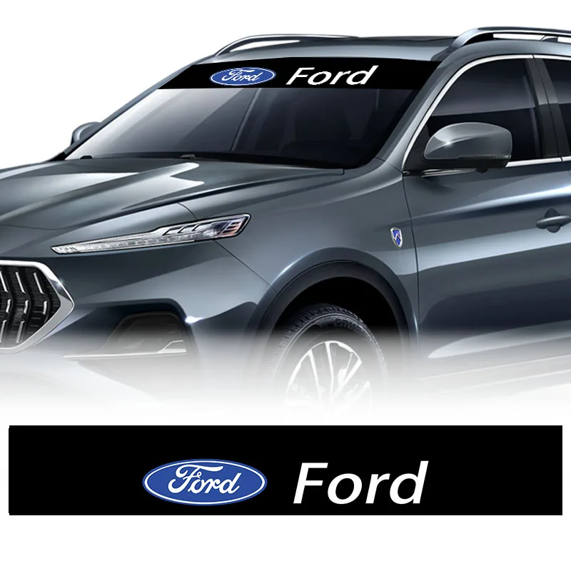 

1pcs Car Front Back Window Reflective Stickers Windshield Decal for Fords Focus 2 3 1 MK5 MK4 MK2 MK3 MK1 Fusion Kuga Auto Goods