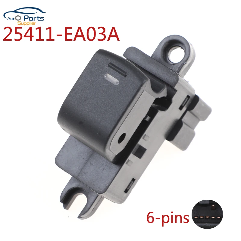 25411 EA03A электрическая кнопка включения окна для Nissan Murano Teana Qashqai Frontier Pathfinder R51