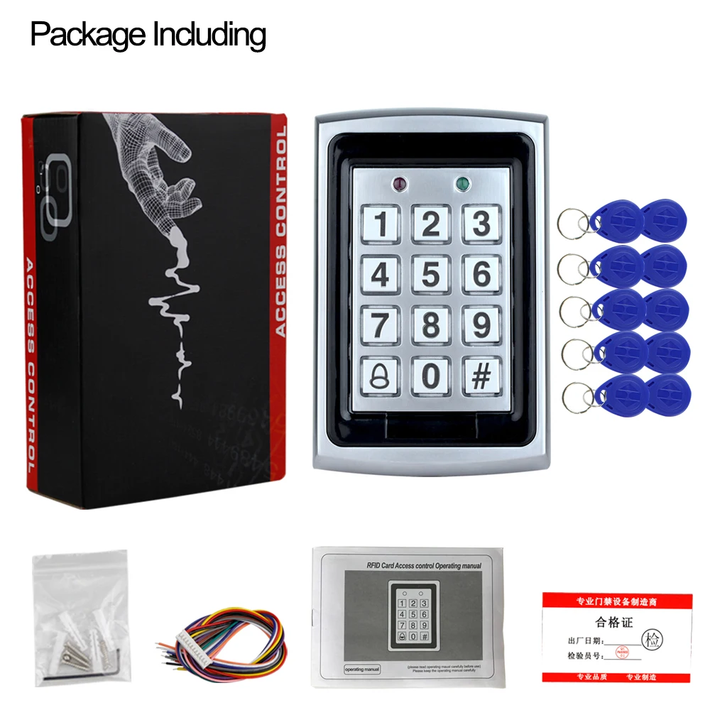 OBO водонепроницаемый металлический Rfid считыватель клавиатуры управления