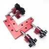 Woodworking Adjustable Corner Clamping Ruler Aluminium Alloy Right Angle Clamps L-Shaped Auxiliary Fixture Positioner Clips ► Photo 2/6