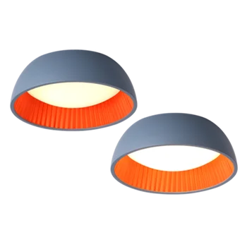 

Nordic Light Creative Restaurant Bedroom LED Ceiling Lights Modern Simple Circular Ceiling Lamp Lamps for Living Room