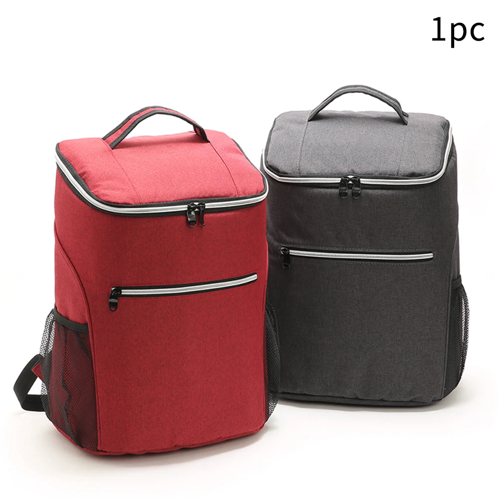 

Cooler Backpack Container Ice Pack Large Capacity Thermal Fresh Food Storage Carry Travel Thicken Picnic Lunch Bag Outdoor