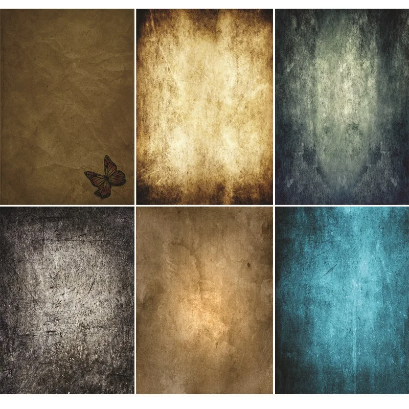 

SHENGYONGBAO Abstract Gradient Grunge Vintage Baby Portrait Background For Photo Studio Backdrops FGZ-3002