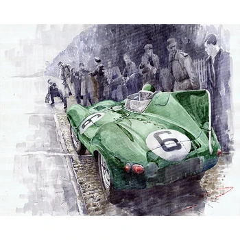 

DIY Painting By Numbers Car Game Kit Oil Picture By Numbers Competition Wall Art Painting on Canvas Home Decoration Gift 40x50cm