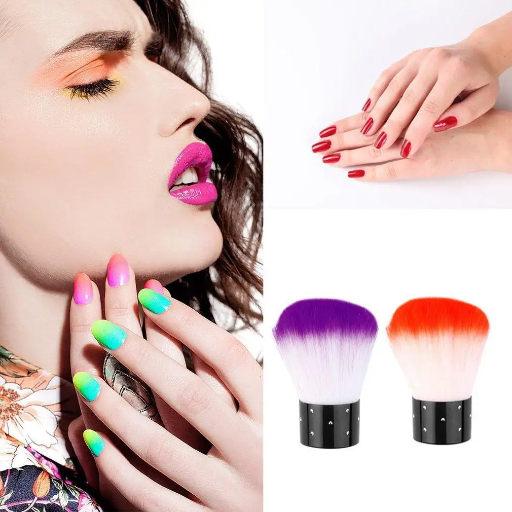 New SNS Stylish Nail Brush Tool For Acrylic& UV Gel Nail Art Dust Cleaner HOT New New Stylish Stylish Nail Nail Brush