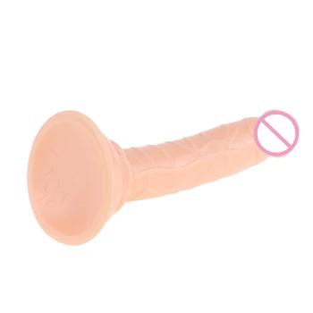 Realistic Dildo Jelly Crystal Dildos for Beginners with Strong Suction Cup Flexible Cock Vaginal G-spot Anal Sex Toy for Women 3