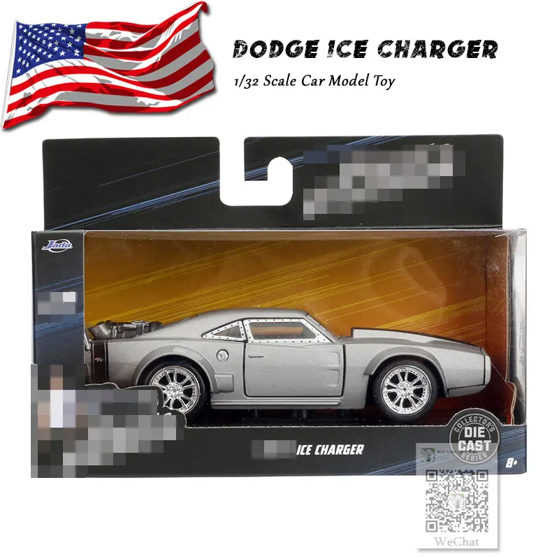 ICE CHARGER JADA 1/32 масштабные автомобильные игрушки Nissan Skyline GTR R34 литая металлическая модель автомобиля игрушка для подарка/детей/коллекции - Цвет: ICE CHARGER