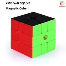 XMD Горячая распродажа! qiyi Mofangge вольт SQ1 V2 M X-Man дизайн магнитный SQ-1 квадратный 1 скоростной куб magico cubo развивающая игрушка