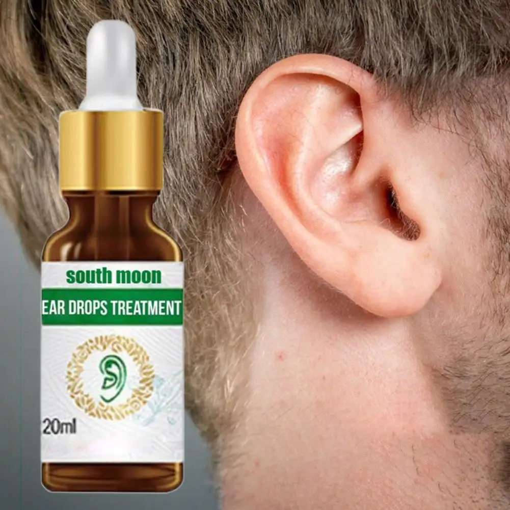 20ML Tinnitus Ear Liquid Quick Effect Tinnitus Hearing Impairment Drops