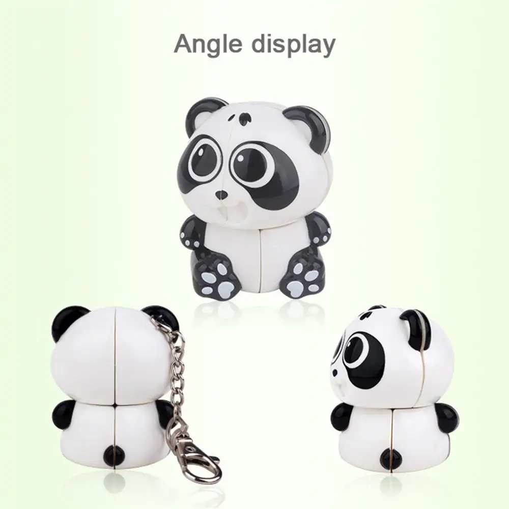 Новые Yuxin панды 2x2 брелок Magic Cube Ранние обучающие игрушки новые игрушки для детей куб