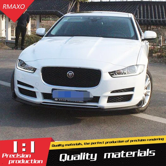Для Jaguar XF/XFL Body kit спойлер 2018 для XE/XEL ABS задний передний бампер диффузор защитные