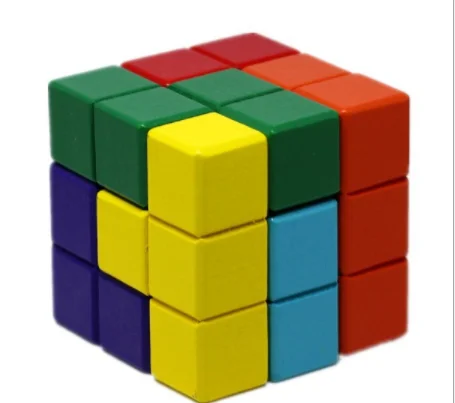 

Children's teaching aids for large-scale combat jigsaw puzzles made of seven pieces of Soma building block cube