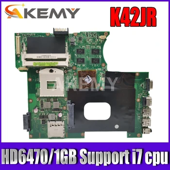 

Akemy K42JR REV 4.1 Motherboard For Asus K42JZ K42JE k42JK X42J A42J A40J K42JY Laptop Mainboard HD6470/1GB Support i7 cpu