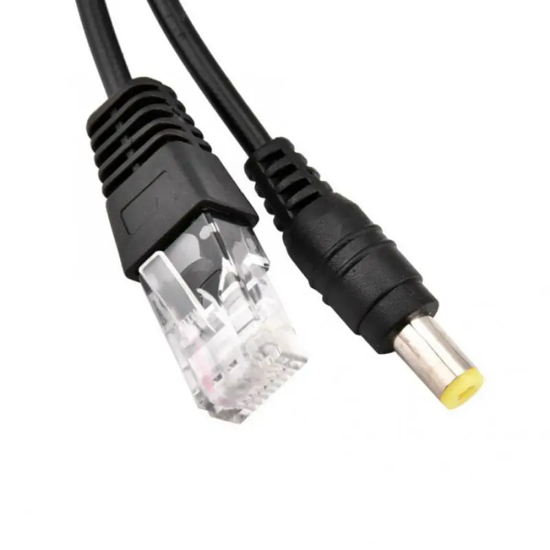 1 пара кабель адаптер POE RJ45 Сплиттер Комплект экранированная лента пассивная мощность через Ethernet синтезатор сепаратор Combiner