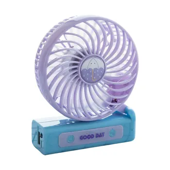 

Cartoon Cloud Style Hand-held Desk Fan Cooler Handheld Air Conditioner Cooling Fan Summer Air Conditioner Cooler