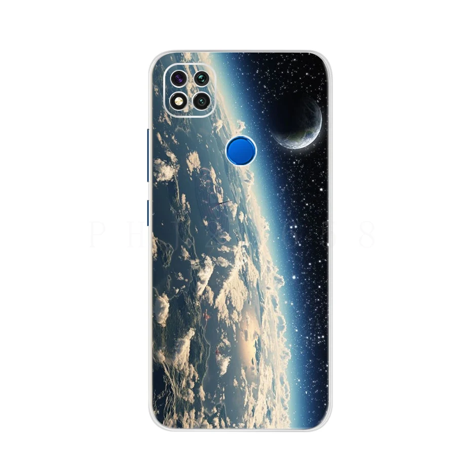 Ốp Lưng Dẻo Silicone Xiaomi Redmi 9C Ốp Lưng Redmi 9C 9 C Lưng Dễ Thương Mèo Hoạt Hình Ốp Điện Thoại Dành Cho Xiaomi redmi 9C Mềm TPU Fundas 