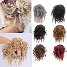 HOUYAN женский пончик с резинкой и грязный синтетический с искусственными аксессуарами для волос
