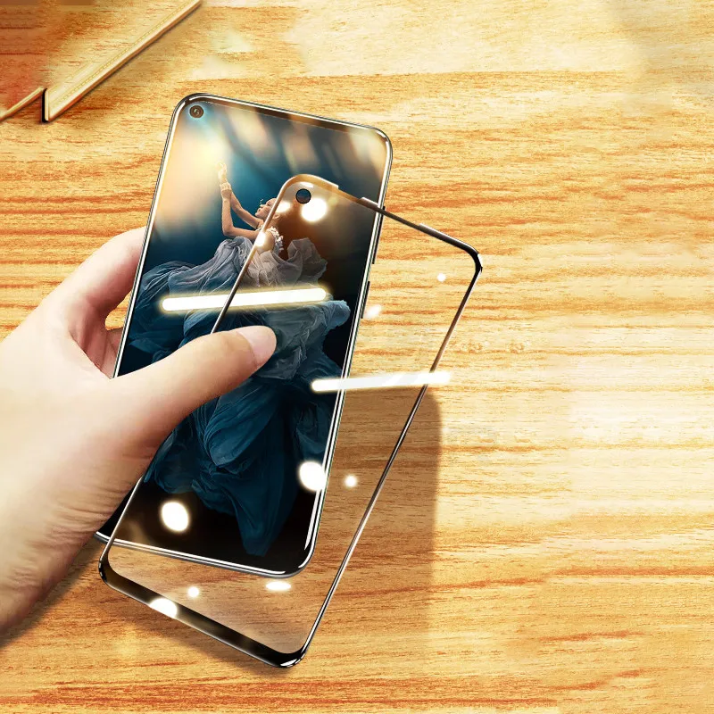 Закаленное стекло Keajor для Huawei Honor 20 Pro защитное с защитой от царапин Защитная