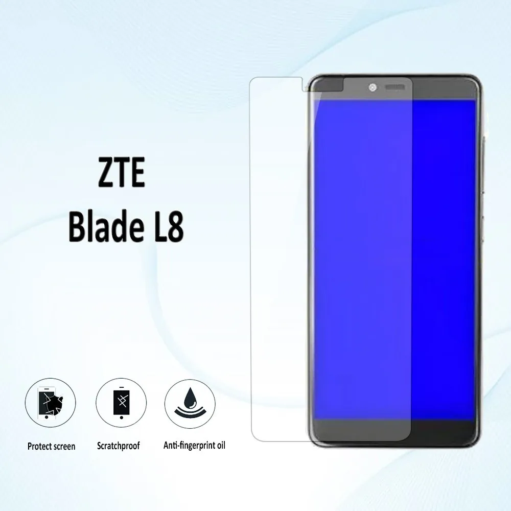 

Tempered Glass For ZTE Blade L8 / A3 2019 Screen Protector 9H Protective Film Guard