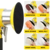 HIFESON Mini 2 / 3 "Air Sander pneumatic polisher grinder buffer double acting track polisher 80 sheets sandpaper Kit 3