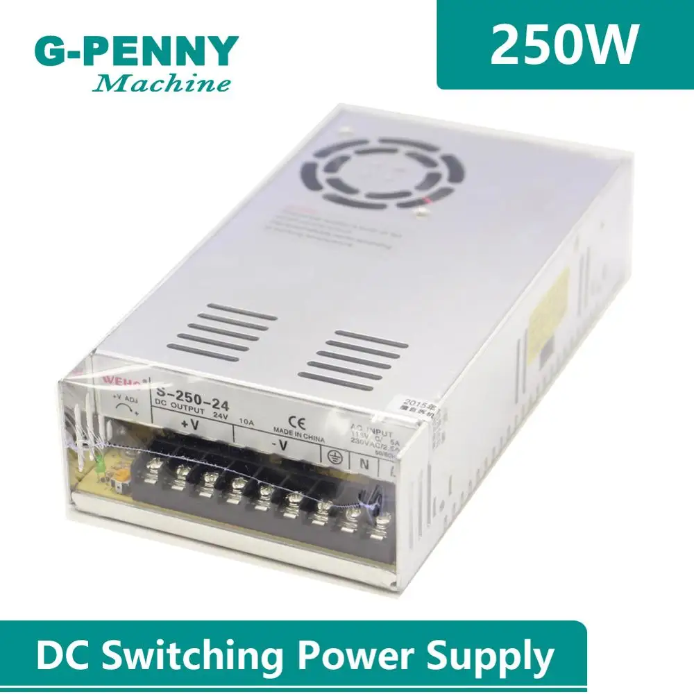 240W 10A 24VDC Output 110//220VAC Input LED Switching Power Supply Regulated
