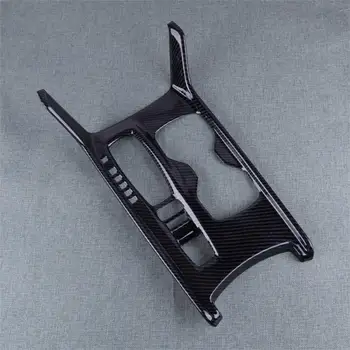 

DWCX ABS Carbon Fiber Texture Car Auto Gear Shift Box Panel Cover Trim Fit For Honda Accord 2018 2019