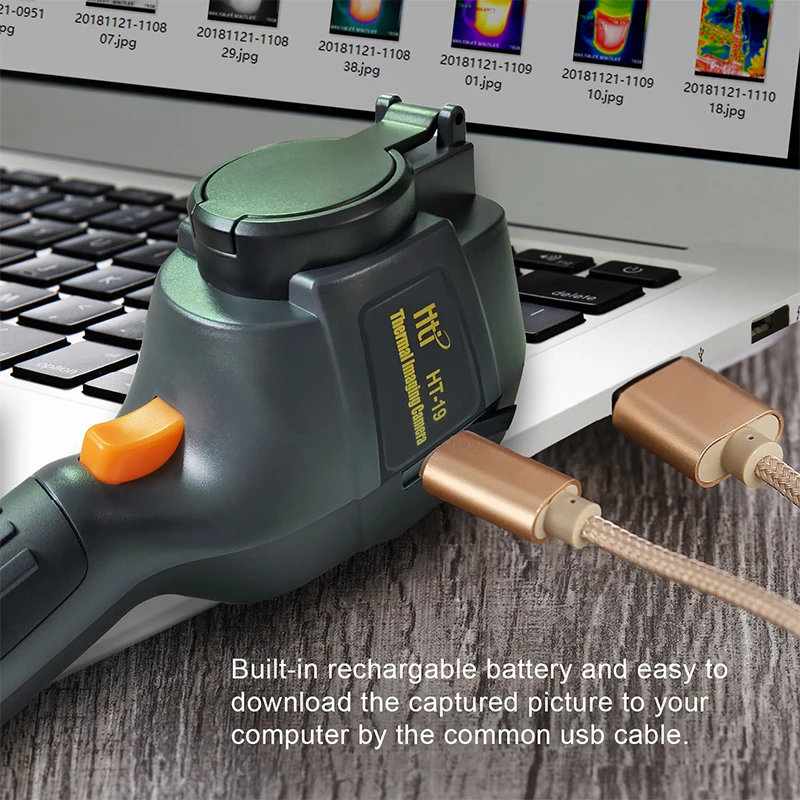  Handheld IR Thermal Imaging Camera Digital Display HT-19 high Infrared Image Resolution Thermal Ima