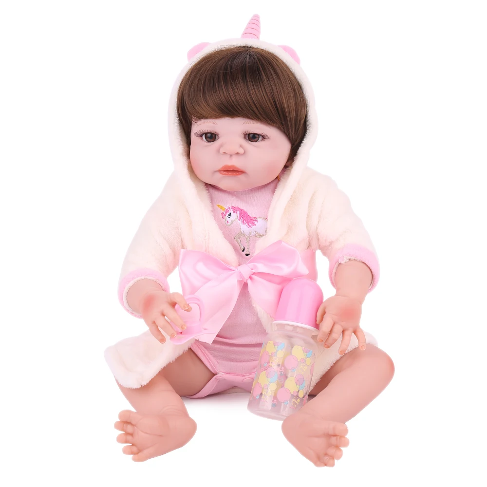 KAYDORA 55 см силиконовые куклы Reborn 22 дюйма живой реалистичный Bebe реалистичные