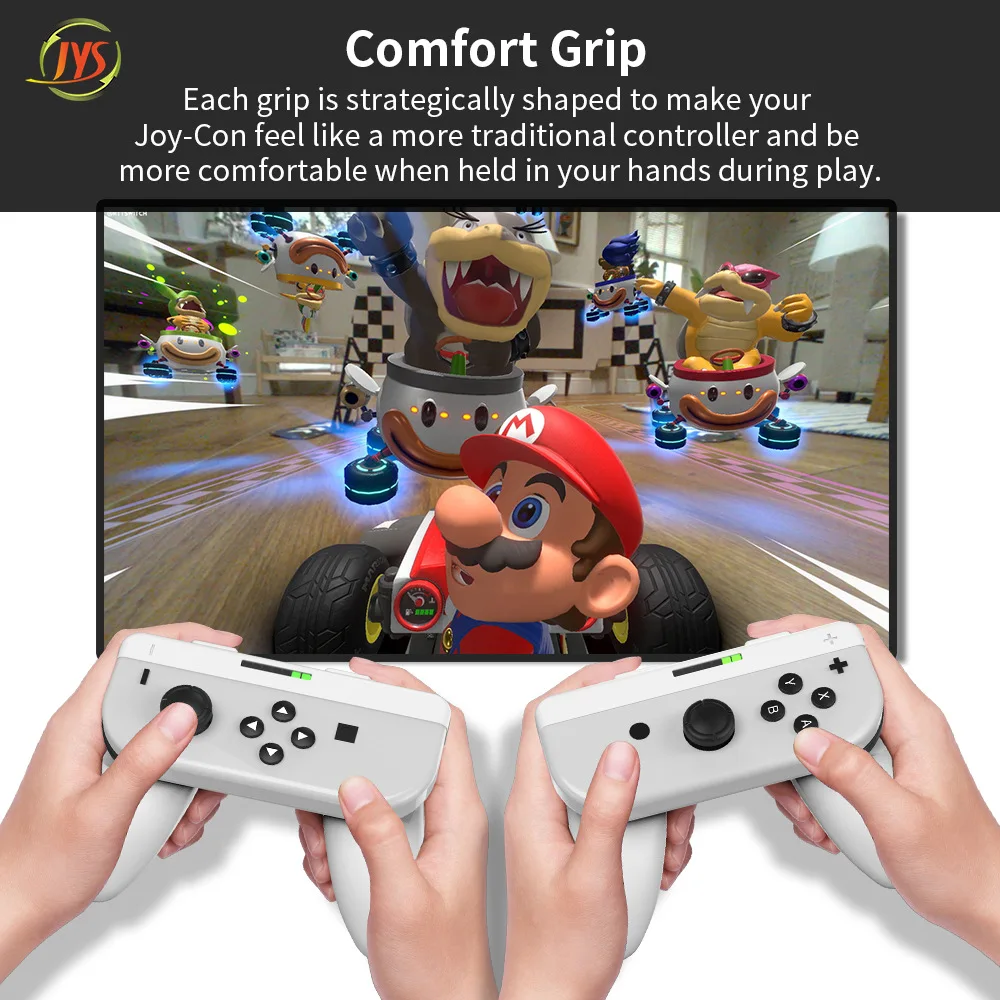 2PCS Joycon Bracket Stand Holder For Nintendo Switch/Nintendo Switch OLED JOY CON Controller Gamepad Hand Grip Strap Accessories