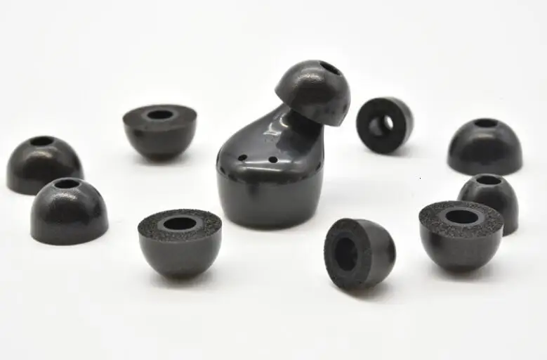 6pc 3 Pair S M L Memory Foam Ear Tips for TWS Ture Wireless Earbuds Bragi Dash Pro The Headphone Samsung Gear IconX Galaxy Buds
