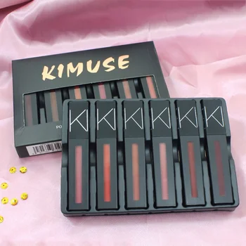 

Set Matte Liquid Lipstick Lip Gloss Kits Lipgloss Long Lasting Makeup Lips Tint rouge matte longue tenue Hydrating lip glossn