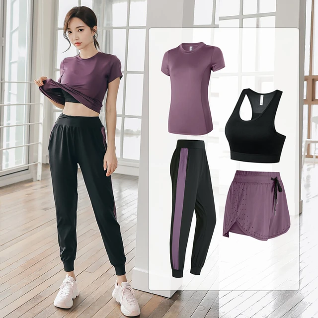 Fashion meets functionality in this versatile training set designed for women who prioritize style, comfort, and performance.